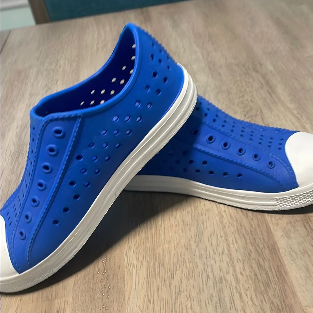 Sonoma Blue Perforated Slip-Ons Water Shoe Sneaker Style